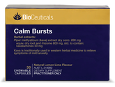 BioCeuticals Calm Bursts 30 Chewable Soft Capsules